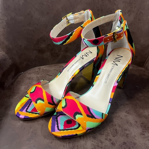 Aquazzura Shoes - Aquazzura Multicolor Patterned Heels